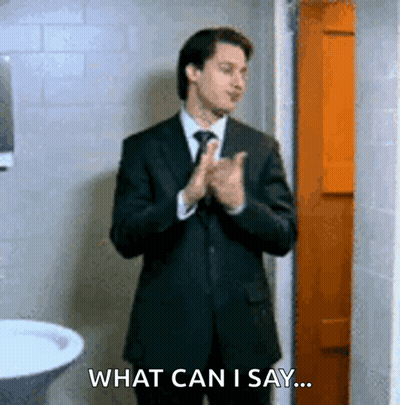Man In Suit Clapping Saying What GIF