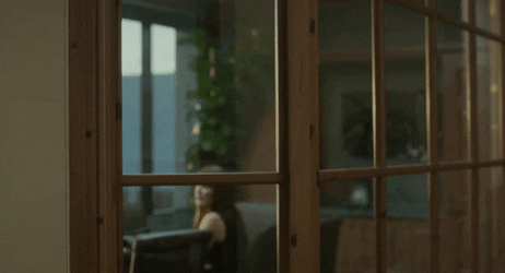 Man In Suit Creepin Blatantly GIF