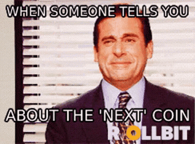 Man In Suit Crying About Next Coin GIF