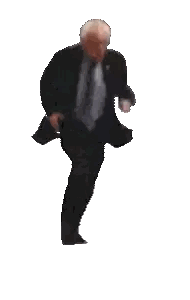 Man In Suit Dancing Sticker