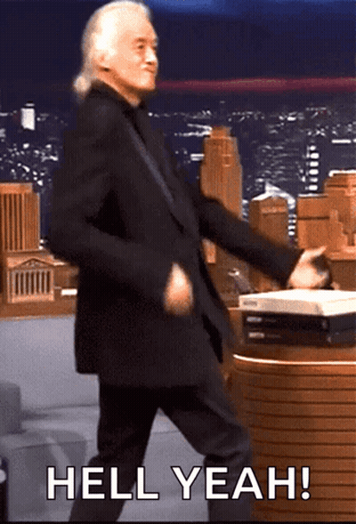 Man In Suit Dancing Hell Yeah GIF