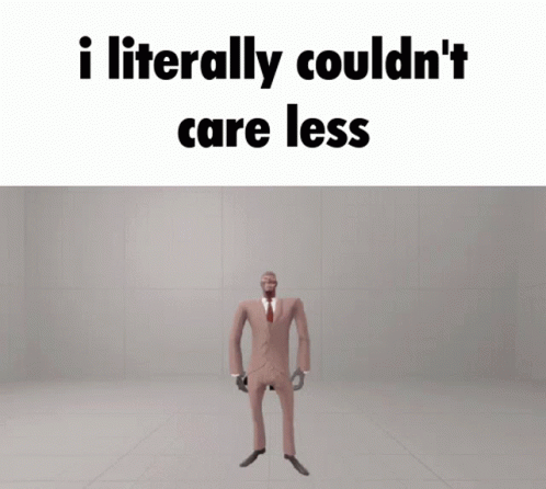 Man In Suit Dancing I Literally Couldn't Care Less GIF