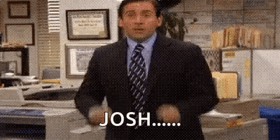 Man In Suit Dancing In Office Word Josh GIF