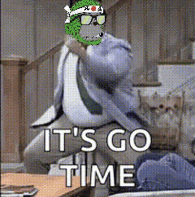 Man In Suit Dancing It's Go Time GIF
