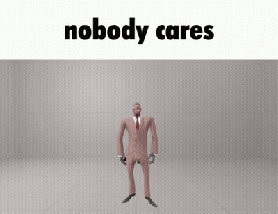 Man In Suit Dancing Nobody Cares GIF