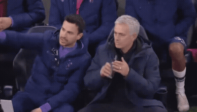 Man In Suit Dancing On Soccer Field With Fox Logo GIF