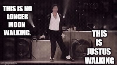 Man In Suit Dancing On Stage GIF