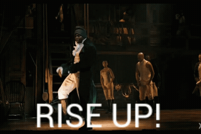 Man In Suit Dancing With Rise Up GIF