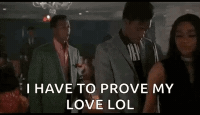 Man In Suit Dancing With Wine Glass GIF