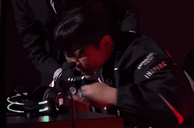 Man In Suit Drinking Alcohol Bottle GIF