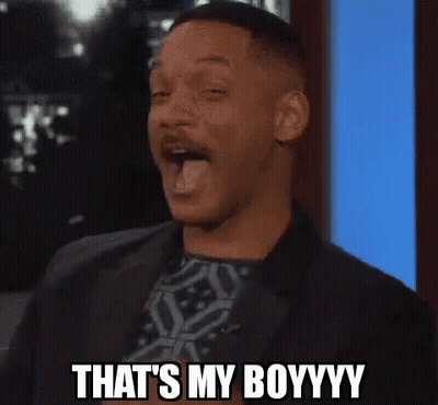 Man In Suit Funny Face Saying That's My Boyyy GIF