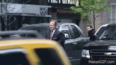 Man In Suit Getting Out Of Car GIF