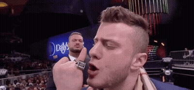 Man In Suit Giving Middle Finger To Another Man GIF