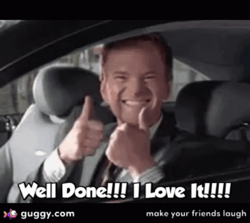 Man In Suit Giving Thumbs Up GIF