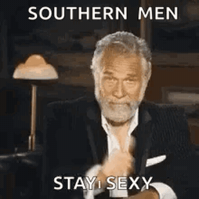 Man In Suit Giving Thumbs Up Says Southern Men Stay Sexy GIF
