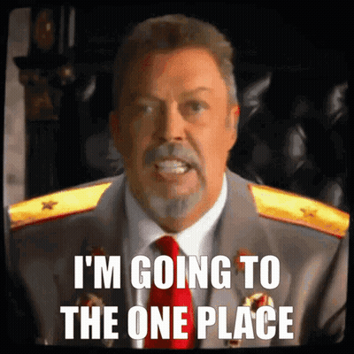 Man In Suit Going To The One Place GIF