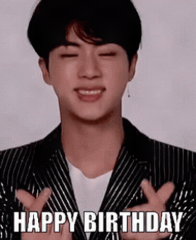 Man In Suit Happy Birthday Gesture GIF