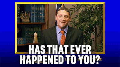 Man In Suit Has That Ever Happened To You GIF