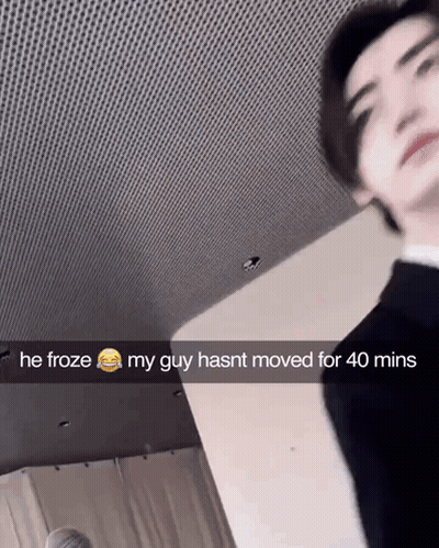 Man In Suit: He Froze My Guy 40 Mins GIF