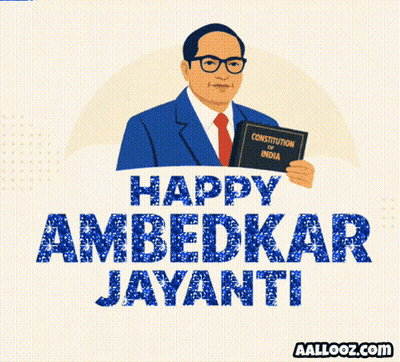 Man In Suit Holding Book Saying Constitution Of India GIF