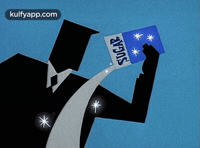 Man In Suit Holding Box Of Sugar GIF