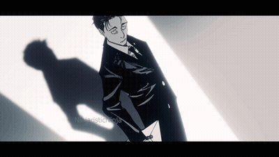 Man In Suit Holding Envelope GIF