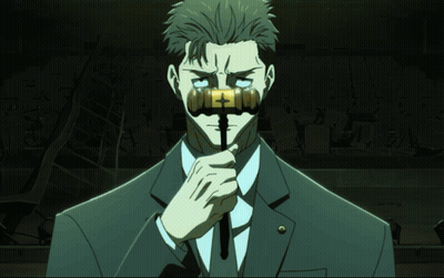 Man In Suit Holding Gavel To Mouth GIF