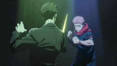 Man In Suit Holding Glowing Stick GIF
