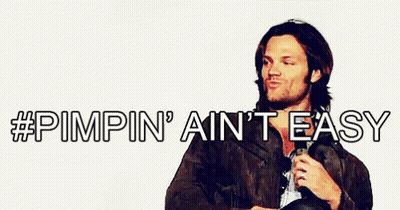 Man In Suit Holding Gun Saying Pimpin Ain't Easy GIF