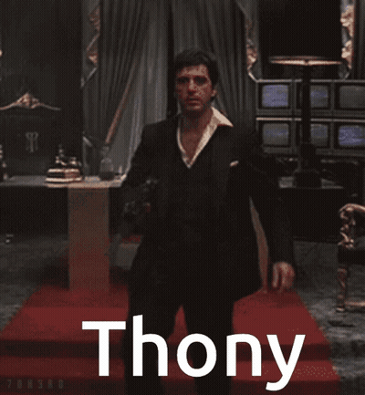 Man In Suit Holding Gun Thony GIF
