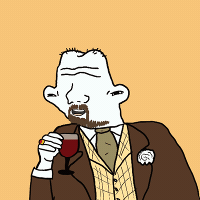 Man In Suit Holding Wine Cheers GIF