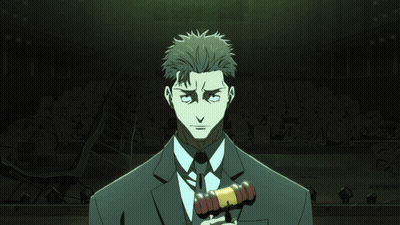 Man In Suit Holding Yellow Object To Mouth GIF