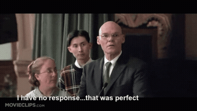 Man In Suit I Have No Response Perfect GIF