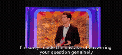 Man In Suit: I'm Sorry I Made The Mistake GIF