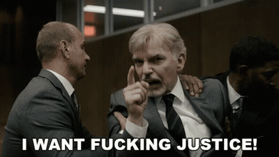 Man In Suit I Want Fucking Justice GIF