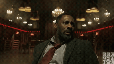 Man In Suit In Dark Room BBC America GIF