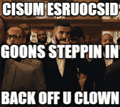 Man In Suit In Front Of Crowd Saying Goons Steppin GIF