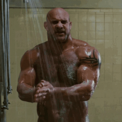 Man In Suit In Front Of Red Curtain Says This Bitch GIF