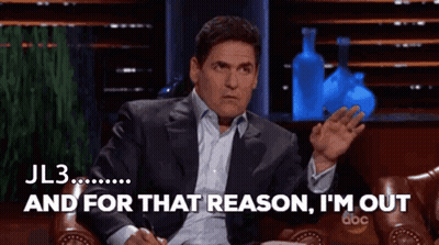 Man In Suit Jl3 For That Reason I'm Out GIF