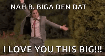 Man In Suit Jumping In Park GIF