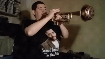 Man In Suit Jumping GIF