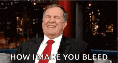 Man in Suit Laughing How I Made You Bleed