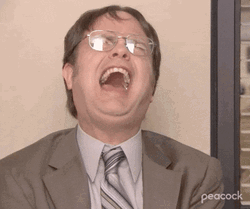 Man In Suit Laughing Muahahaha GIF