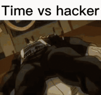 Man In Suit Laying On Floor Time Vs Hacker GIF