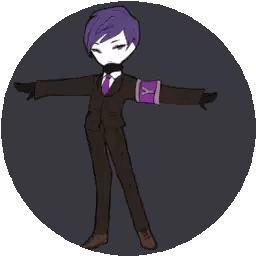 Man In Suit Lying On Back Sticker