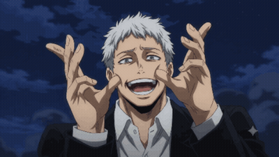Man In Suit Making Funny Face GIF