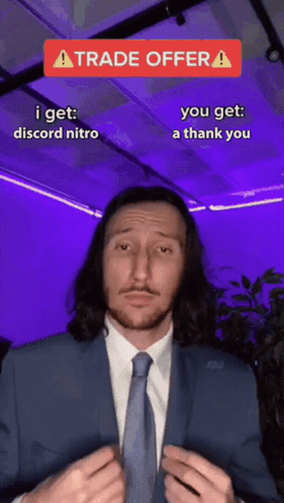 Man In Suit Making Funny Face About Trade Offer GIF
