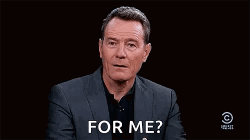 Man In Suit Making Funny Face Asking For Me GIF
