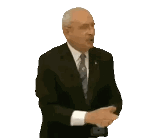 Man In Suit Making Funny Face Sticker