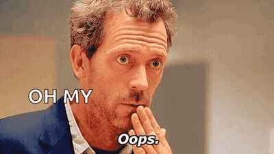 Man In Suit Making Funny Face Saying Oh My Oops GIF